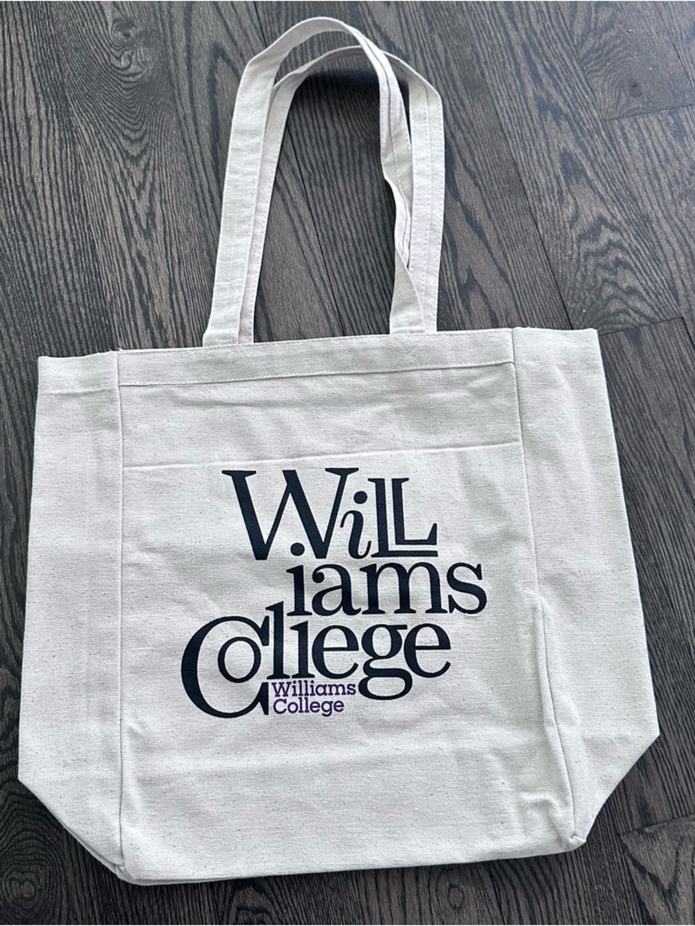 Williams College Canvas Tote Bag – 100% Cotton